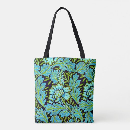 William Morris  Pattern, Anemone, Tote Bag (Achterkant)