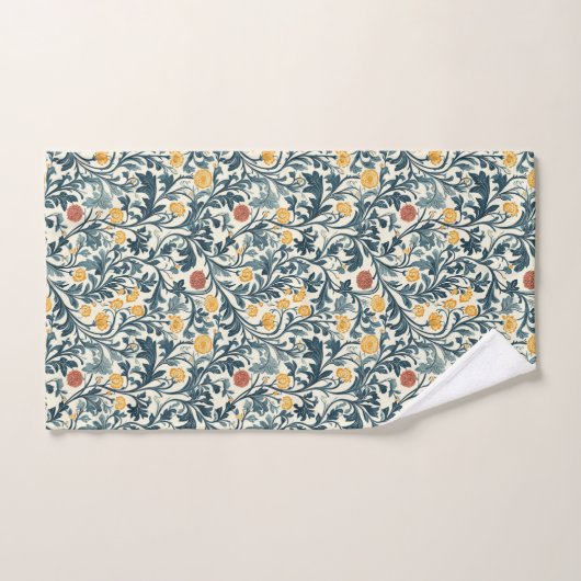 William Morris Pattern Bad Handdoek (Handdoek)