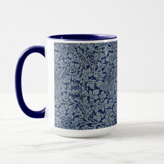 William Morris  Pattern Bird en Anemone Mok (Links)