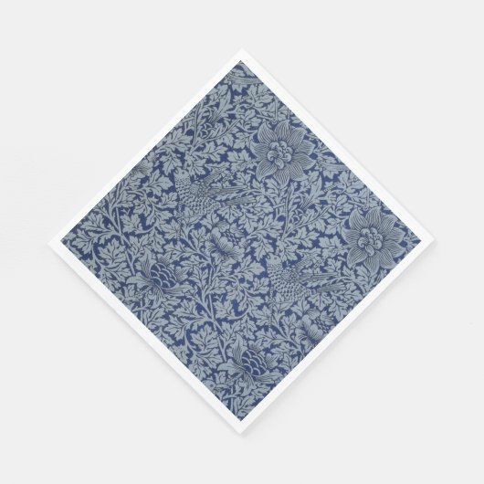 William Morris  Pattern Bird en Anemone Servet (Hoek)