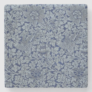 William Morris  Pattern Bird en Anemone Stenen Onderzetter