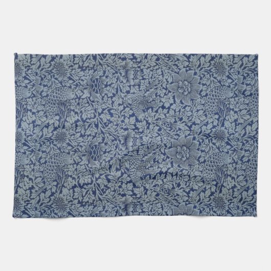 William Morris  Pattern Bird en Anemone Theedoek (Horizontaal)