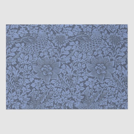 William Morris  Pattern Bird en Anemone Tissuepapier (Voorkant)