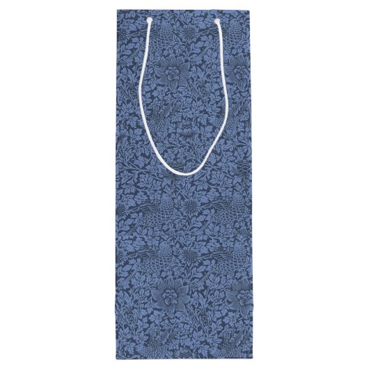 William Morris  Pattern Bird en Anemone Wijn Cadeautas (Achterkant)