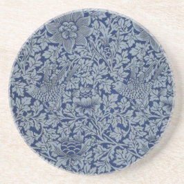 William Morris  Pattern Bird en Anemone Zandsteen Onderzetter