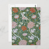 William Morris Pattern Briefkaart (Voorkant / Achterkant)