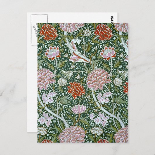 William Morris Pattern Briefkaart (Voorkant / Achterkant)