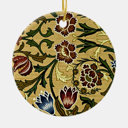 William Morris Pattern, Brocade Keramisch Ornament (Voorkant)