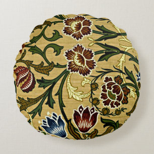 William Morris Pattern, Brocade Rond Kussen