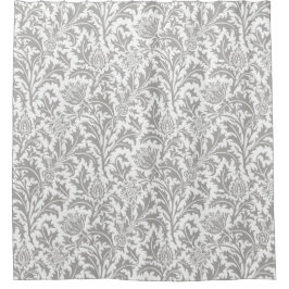 William Morris Pattern Custom Color Match Decor Douchegordijn