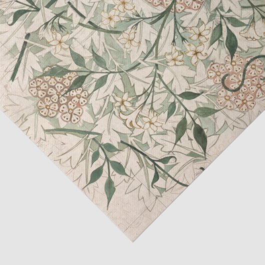 William Morris Pattern Design Decoupage Tissuepapier (Detail)