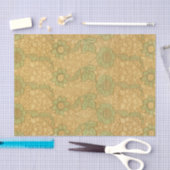 William Morris PATTERN IN GEEL Tissue Paper Tissuepapier (Craft)