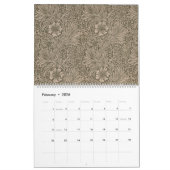William Morris Pattern Kalender (Feb 2026)