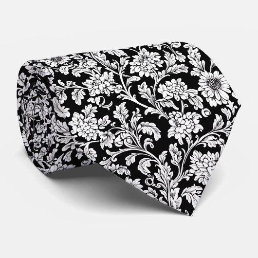 William Morris Pattern Stropdas (Opgerold)