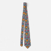 William Morris Pattern Stropdas (Achterkant)