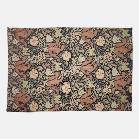 William Morris Pattern. Theedoek (Horizontaal)
