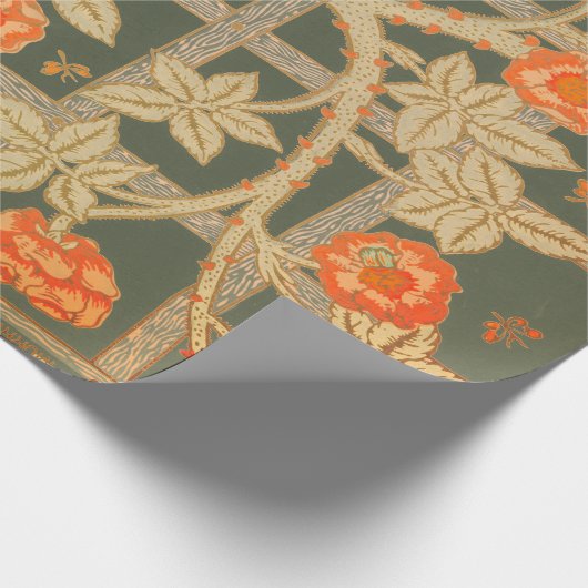 William Morris PATTERN Wrapping Paper Cadeaupapier (Hoek)