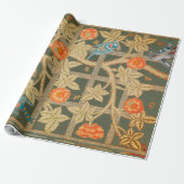 William Morris PATTERN Wrapping Paper Cadeaupapier (Uitgerold)