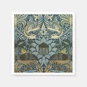 William Morris Pauw Draak Klassieker Servet