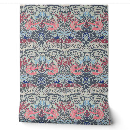 William Morris Pauw en Draak Behang