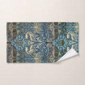 William Morris Pauw en Draak Geweven Ontwerp Bad Handdoek (Handdoek)