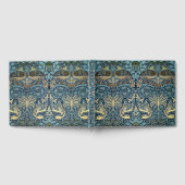 William Morris Pauw en Draak geweven ontwerp Gastenboek (Volledig)