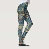 William Morris Pauw en Draak geweven ontwerp Leggings (Rechts)
