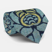 William Morris Pauw en Draak Geweven Ontwerp Stropdas (Opgerold)