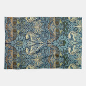 William Morris Pauw en Draak geweven ontwerp Theedoek (Horizontaal)