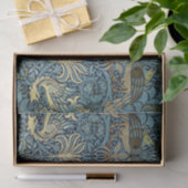 William Morris Pauw en Draak geweven ontwerp Tissuepapier (Geschenk)