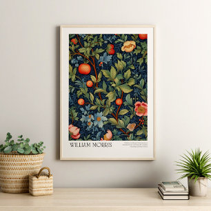 William Morris  Peach en Blossom Poster
