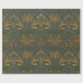 William Morris  Peacock and Dragon Cadeaupapier (Vlak)