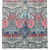 William Morris Peacock and Dragon Douchegordijn (Voorkant)