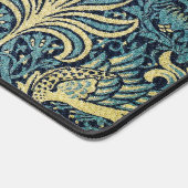 William Morris Peacock and Dragon Woven Design Bureaumat (Hoek)