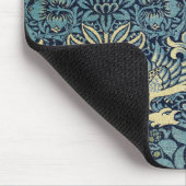 William Morris Peacock and Dragon Woven Design Muismat (Hoek)