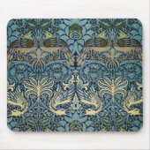 William Morris Peacock and Dragon Woven Design Muismat (Voorkant)