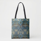 William Morris Peacock and Dragon Woven Design Tote Bag (Voorkant)
