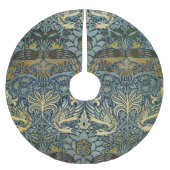 William Morris Peacock Dragon Classic Kerstboom Rok (Voorkant)