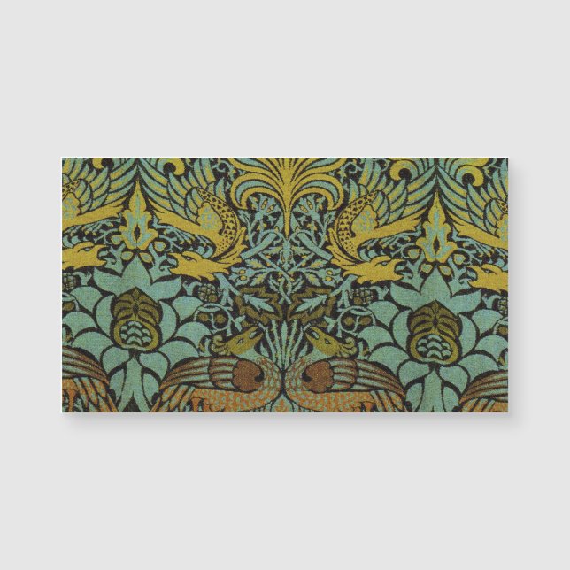 William Morris Peacock Dragon Wallpaper (Voorkant)