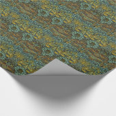 William Morris Peacock Dragon Wallpaper Cadeaupapier (Hoek)