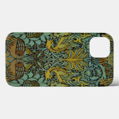 William Morris Peacock Dragon Wallpaper Case-Mate iPhone Case (Achterkant (horizontaal))