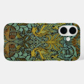 William Morris Peacock Dragon Wallpaper Case-Mate iPhone Case (Achterkant (horizontaal))