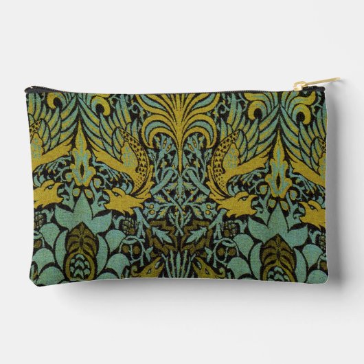William Morris Peacock Dragon Wallpaper Etui (Achterkant)