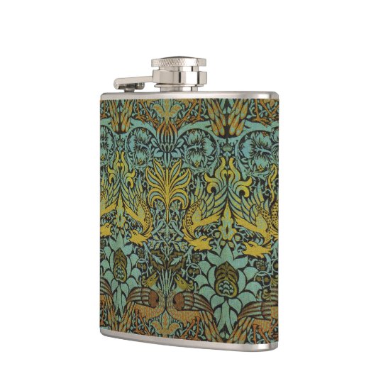 William Morris Peacock Dragon Wallpaper Heupfles (Links)