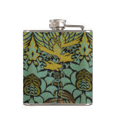 William Morris Peacock Dragon Wallpaper Heupfles (Achterkant)