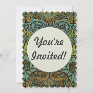 William Morris Peacock Dragon Wallpaper Kaart