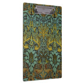 William Morris Peacock Dragon Wallpaper Klembord (Rechts)