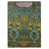 William Morris Peacock Dragon Wallpaper Klembord (Voorkant)