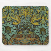 William Morris Peacock Dragon Wallpaper Muismat (Voorkant)