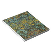 William Morris Peacock Dragon Wallpaper Notitieblok (Schuin)
